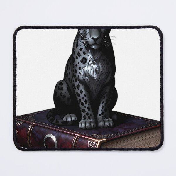 Item preview, Gothic Ghost Leopard Sterling Silver Grimoire designed and sold by IllumeInk.