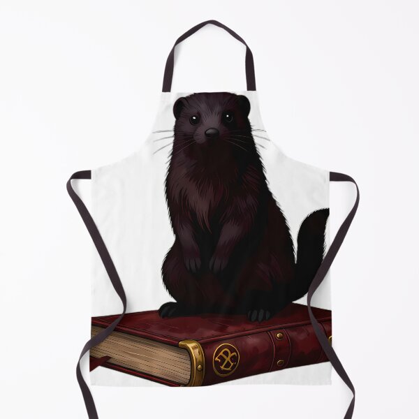 Item preview, Gothic Sable Stoat Antique Brass Grimoire designed and sold by IllumeInk.