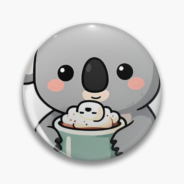 Item preview, Cute Baby Koala Hugging Nutmeg Hot Cocoa Mug designed and sold by pumsquare.
