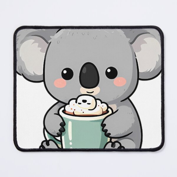 Item preview, Cute Baby Koala Hugging Nutmeg Hot Cocoa Mug designed and sold by pumsquare.