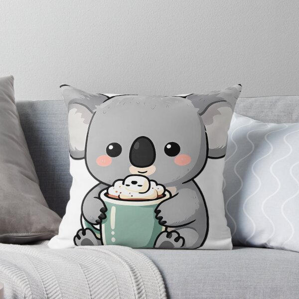 Item preview, Cute Baby Koala Hugging Nutmeg Hot Cocoa Mug designed and sold by pumsquare.