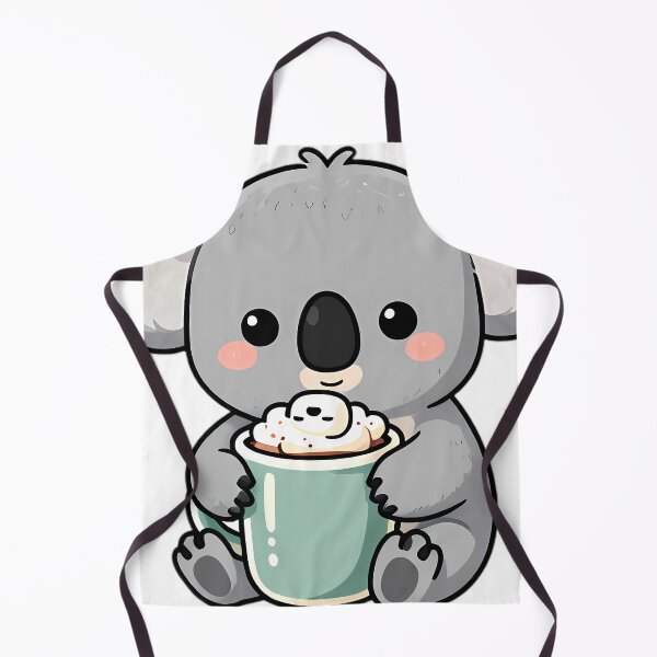 Item preview, Cute Baby Koala Hugging Nutmeg Hot Cocoa Mug designed and sold by pumsquare.