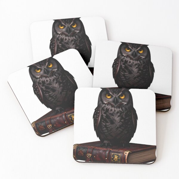 Item preview, Gothic Horned Owl Weathered Pewter Grimoire designed and sold by IllumeInk.