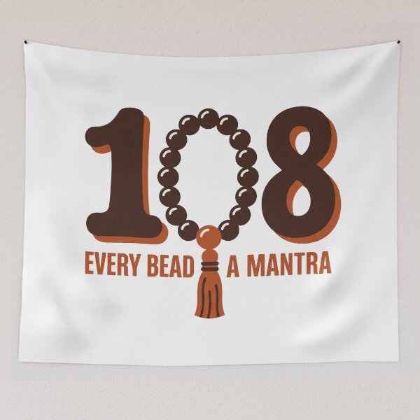 Item preview, Mala Beads 108 Retro Type: Every Bead a Mantra designed and sold by Osmose-Studio.