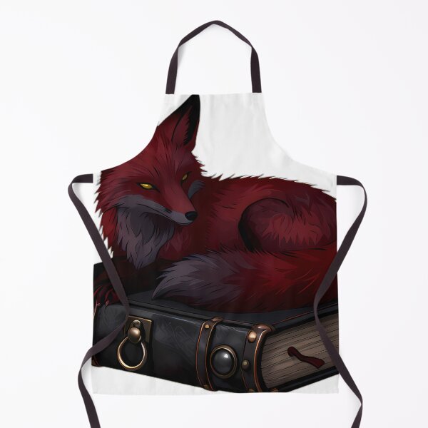 Item preview, Gothic Shadow Fox Obsidian Clasped Grimoire designed and sold by IllumeInk.
