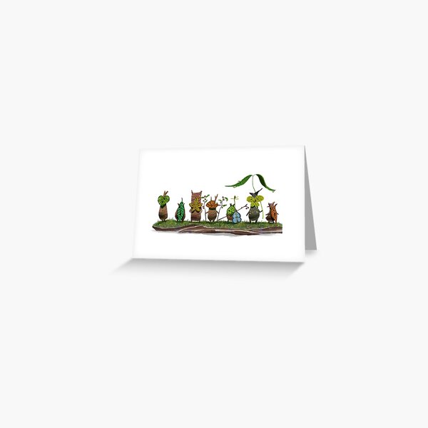 plant spirits Greeting Card