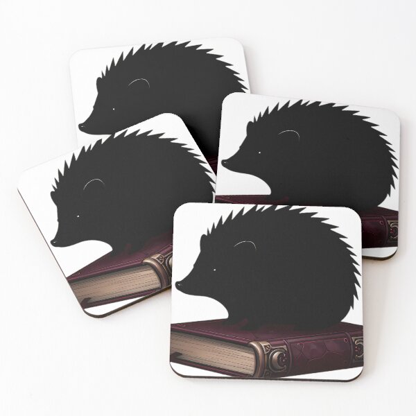Item preview, Gothic Hedgehog Silver Filigree Grimoire designed and sold by IllumeInk.