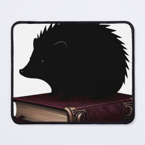Item preview, Gothic Hedgehog Silver Filigree Grimoire designed and sold by IllumeInk.