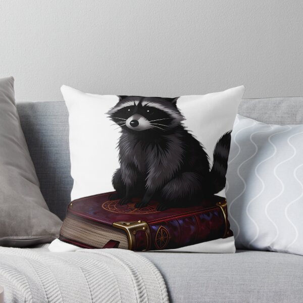 Item preview, Gothic Raccoon Antique Bronze Grimoire designed and sold by IllumeInk.