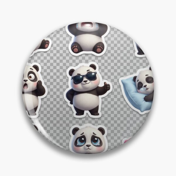 Item preview, Panda Babu Cute Baby Panda Emotions Sticker Sheet Pack designed and sold by virals2026.