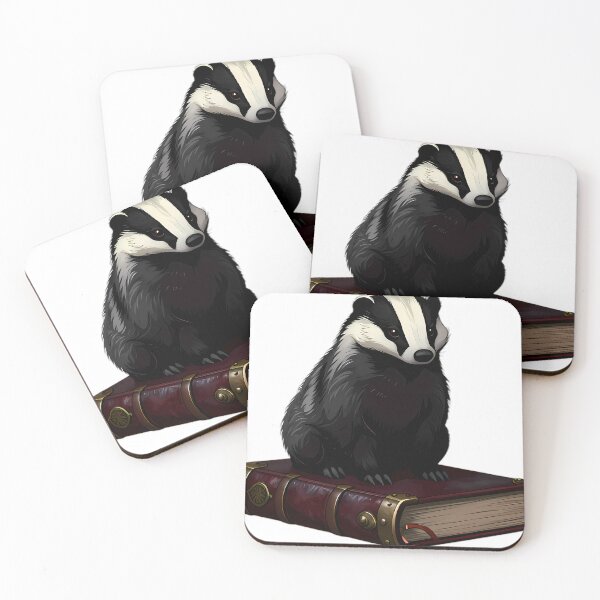 Item preview, Gothic Badger Dark Iron Grimoire designed and sold by IllumeInk.
