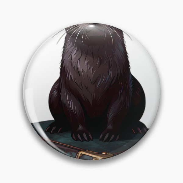 Item preview, Gothic River Otter Verdigris Brass Grimoire designed and sold by IllumeInk.