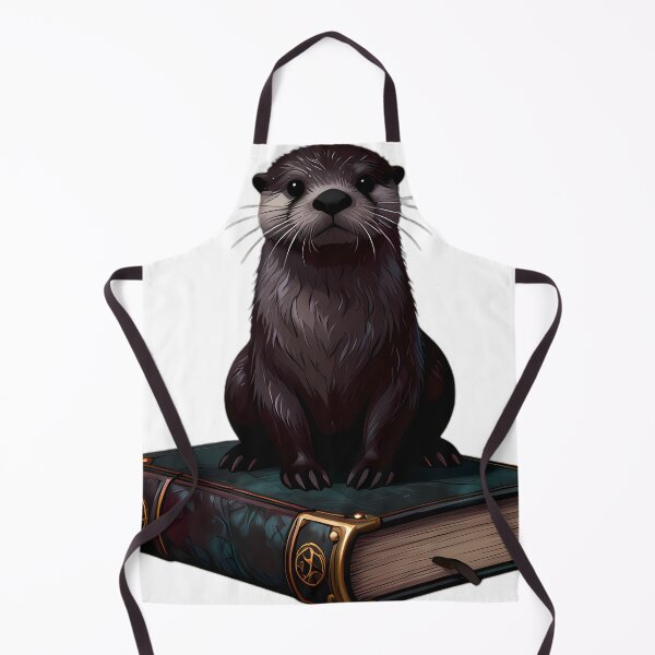 Item preview, Gothic River Otter Verdigris Brass Grimoire designed and sold by IllumeInk.