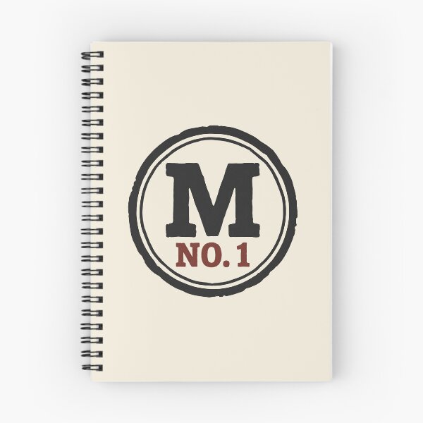 Item preview, Letter M Monogram Vintage Badge No 1 Emblem designed and sold by SplashTastic.