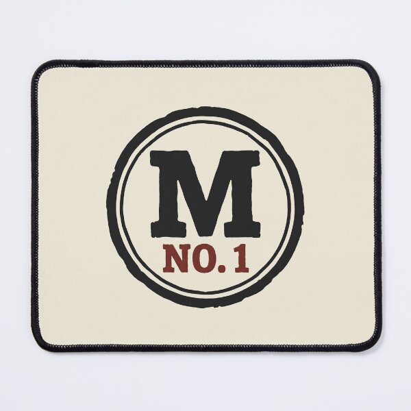 Item preview, Letter M Monogram Vintage Badge No 1 Emblem designed and sold by SplashTastic.