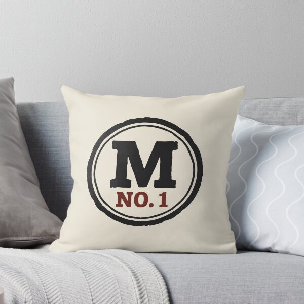 Item preview, Letter M Monogram Vintage Badge No 1 Emblem designed and sold by SplashTastic.