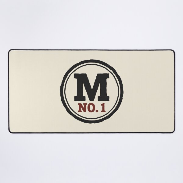Item preview, Letter M Monogram Vintage Badge No 1 Emblem designed and sold by SplashTastic.