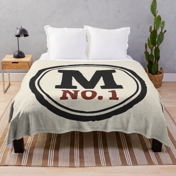 Item preview, Letter M Monogram Vintage Badge No 1 Emblem designed and sold by SplashTastic.