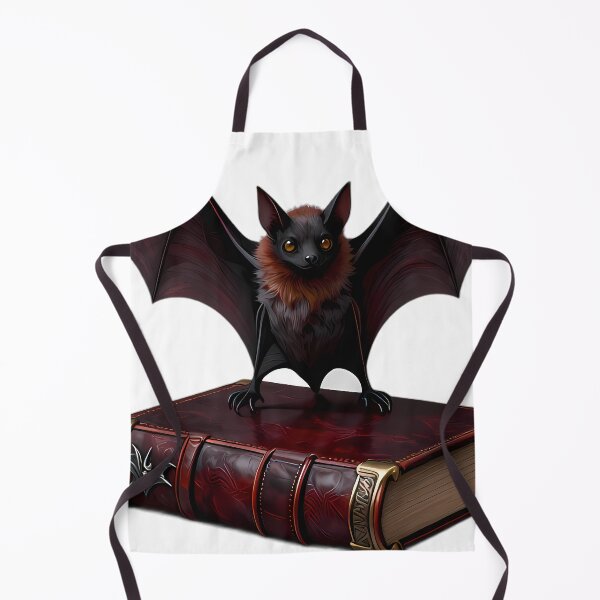 Item preview, Gothic Flying Fox Bat Pewter Grimoire designed and sold by IllumeInk.