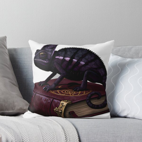 Item preview, Gothic Shadow Chameleon Antique Brass Grimoire designed and sold by IllumeInk.