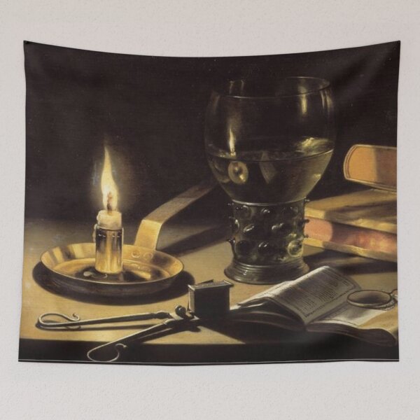 Item preview, Still life with a burning candle designed and sold by SharonTheFirst.