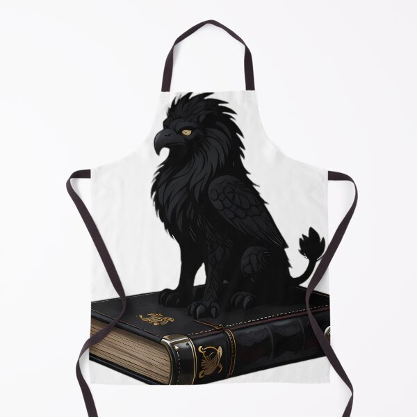 Item preview, Gothic Griffin Hatchling Obsidian Grimoire designed and sold by IllumeInk.