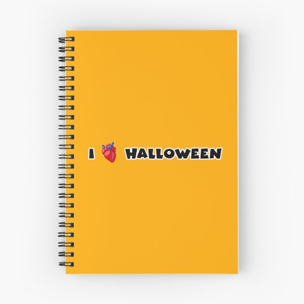 Item preview, I Heart Halloween (Black Text with Realistic Heart) designed and sold by Karate Octopus.