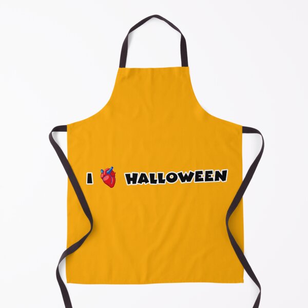 Item preview, I Heart Halloween (Black Text with Realistic Heart) designed and sold by Karate Octopus.