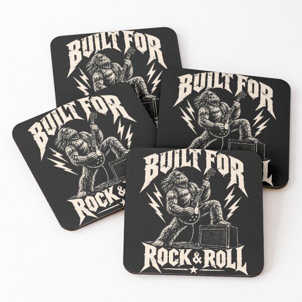 Item preview, Bigfoot Lets Rock Rockroll Vintage Sasquatch Rock Concert designed and sold by Alzasshop.