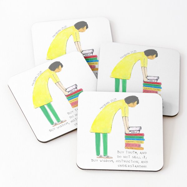 Item preview, Bible art Proverbs 23:23 Buy truth designed and sold by Boy and Belugee Studio.