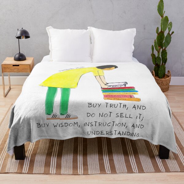 Item preview, Bible art Proverbs 23:23 Buy truth designed and sold by Boy and Belugee Studio.