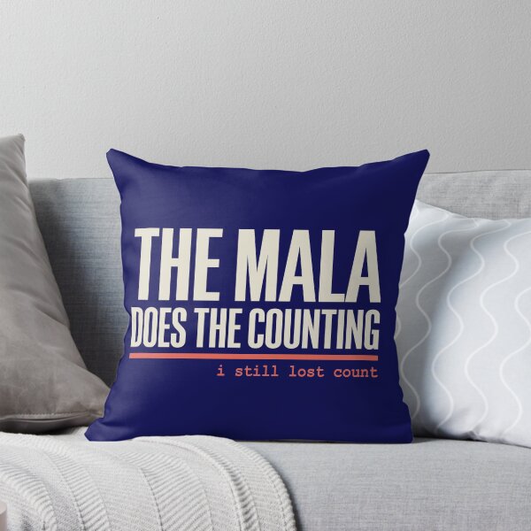 Item preview, Mala Beads Japa Humor: The Mala Does the Counting designed and sold by Osmose-Studio.
