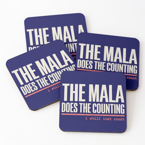 Item preview, Mala Beads Japa Humor: The Mala Does the Counting designed and sold by Osmose-Studio.