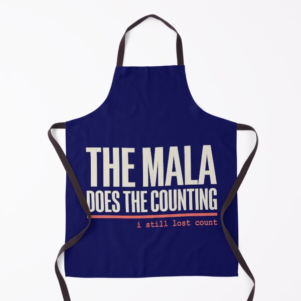 Item preview, Mala Beads Japa Humor: The Mala Does the Counting designed and sold by Osmose-Studio.