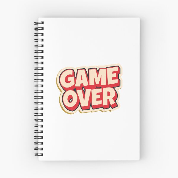 Item preview, Retro Arcade Game Over Gamer Player Design designed and sold by NicolasGlowArt.
