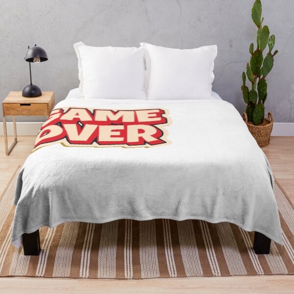 Item preview, Retro Arcade Game Over Gamer Player Design designed and sold by NicolasGlowArt.