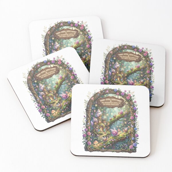Item preview, Fairy Snail Sanctuary - Enchanted Fantasy Castle - Flower Garden designed and sold by aliyeus.
