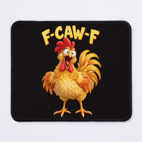 Item preview, Funny F-CAW-F Screaming Chicken designed and sold by FrameFlow.