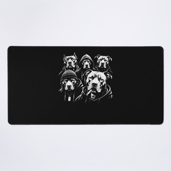 Item preview, Pitbull Dogs Black White Graphic Vintage Sweatshirt.png designed and sold by Chromatic-Cubes.