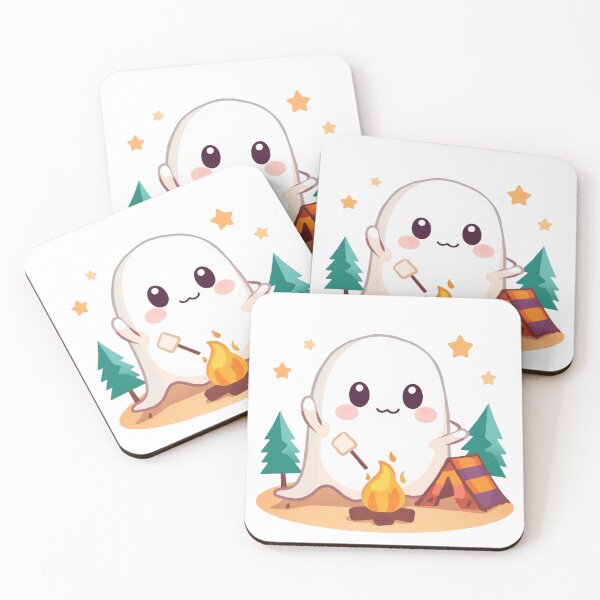 Item preview, Cozy Campfire Ghost designed and sold by Stylestickers55.