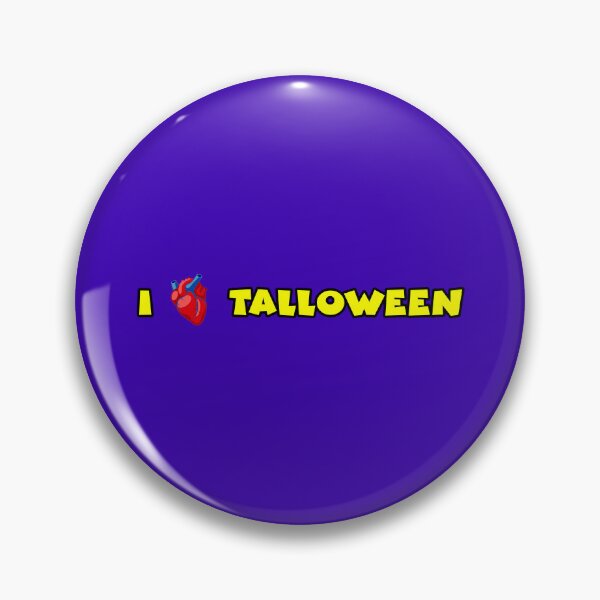 Artikelvorschau, Ich liebe Halloween (Gelber Text mit realistischem Herz) entworfen und verkauft von Karate Octopus.