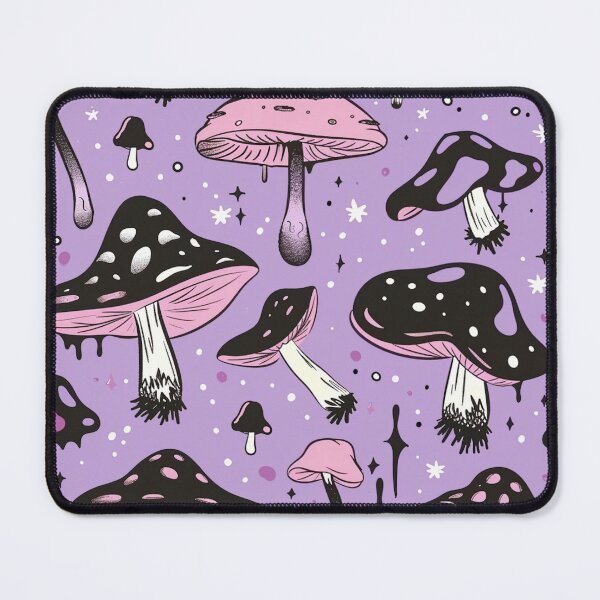 Item preview, Pastel Goth Mushroom Pattern designed and sold by WyldLuna.