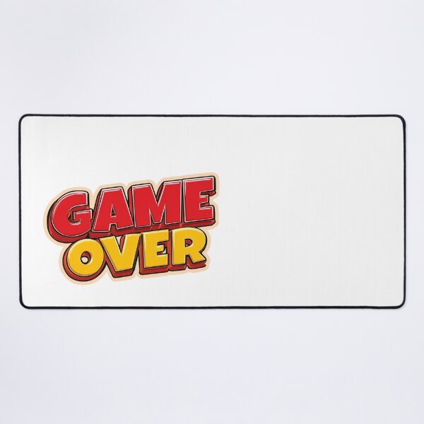 Item preview, Game Over Retro Gaming Arcade Player Design designed and sold by NicolasGlowArt.