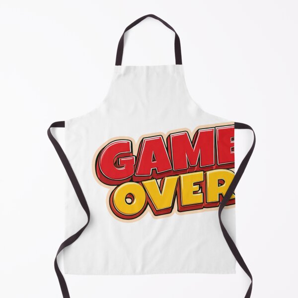 Item preview, Game Over Retro Gaming Arcade Player Design designed and sold by NicolasGlowArt.