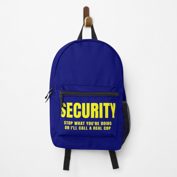 Item preview, Security – Stop What You Are Doing or I will Call a Real Cop designed and sold by Karate Octopus.