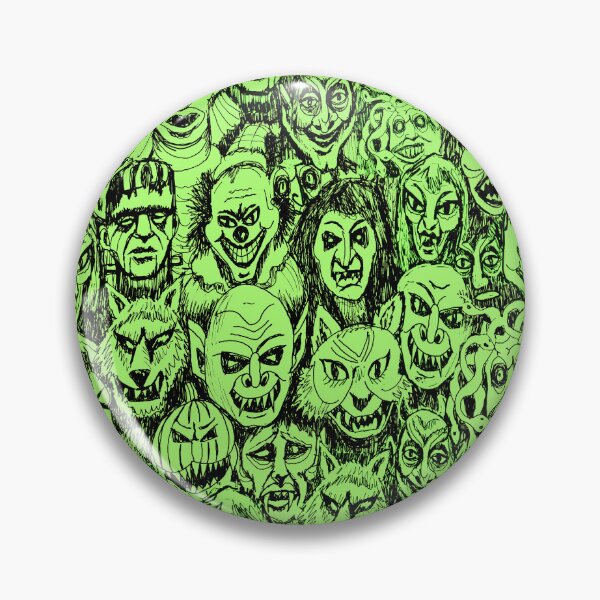 Item preview, Monster Mash Circle designed and sold by Linda Maliuana.
