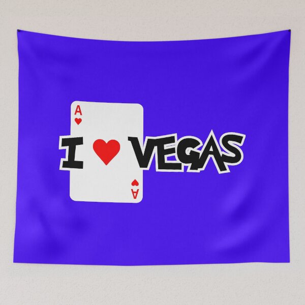Item preview, I Heart Vegas (Ace of Hearts) designed and sold by Karate Octopus.