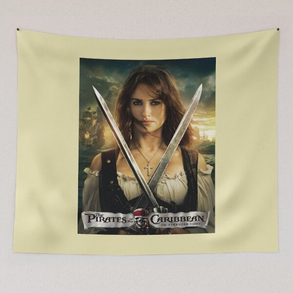 Item preview, Penelope Cruz Pirates Of The Caribbean Movie Poster designed and sold by Vicky021.