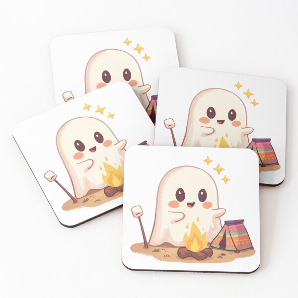 Item preview, Cozy Campfire Ghost designed and sold by Stylestickers55.