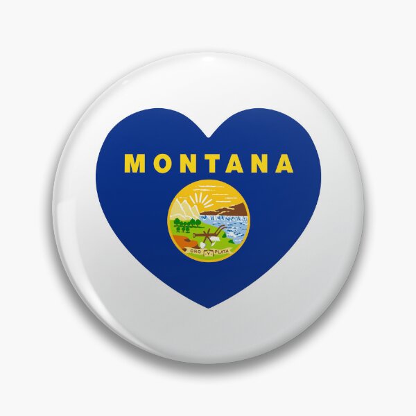 Artikelvorschau, Montana-Herz-Babygeschenk, Erinnerungsstück für in Montana Geborene entworfen und verkauft von shitpostee.